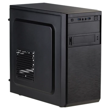 AKYGA Ház AK17BK Micro ATX Fekete, USB3.0