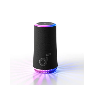 ANKER Bluetooth Hangszóró, Soundcore Glow, 30W, vízálló, fekete -  A3166G11