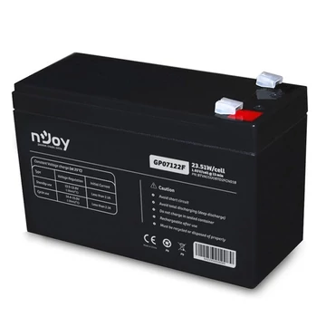APC (NJOY) GP07122F Akkumulátor 12V/7Ah zárt, gondozásmentes Borne T2 APC (NJOY) GP07122F Akkumulátor 12V/7Ah zárt, gondozásmentes Borne T2