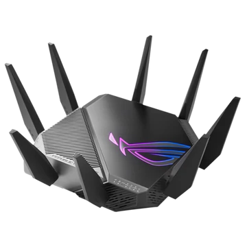 ASUS Wireless Router Tri Band AX11000 1xWAN(1Gbps) + 1xWAN/LAN(2.5Gbps) + 4xLAN(1Gbps), ROG RAPTURE GT-AXE11000