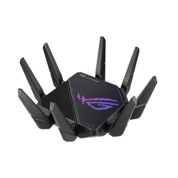 ASUS Wireless Router Tri Band AX11000 1xWAN(2.5Gbps) + 1xWAN/LAN(10Gbps) + 4xLAN(1Gbps) + 2 USB, ROG RAPTURE GT-AX11000