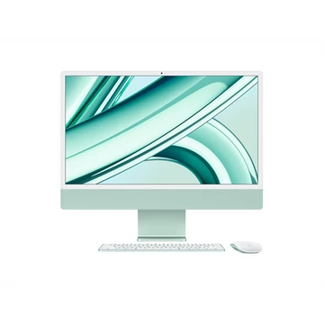Apple iMac 24" Retina, 4.5K : Apple M3 8C CPU/10C GPU, 8GB/512GB - Zöld