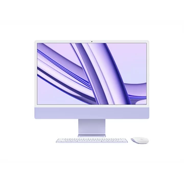 Apple iMac 24" Retina, 4.5K CTO: Apple M3 8C CPU/10C GPU, 8GB/1TB - Lila
