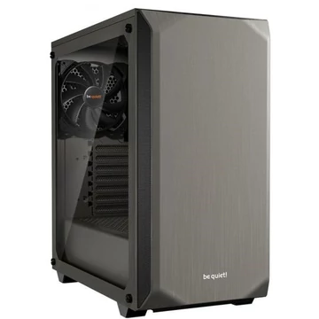 BE QUIET! Ház Midi ATX Pure Base 500 Tápegység nélkül, Fekete Üvegfalú