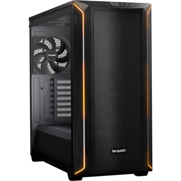 BE QUIET! Ház Midi ATX Shadow Base 800 DX Tápegység nélkül, Fekete Üvegfalú