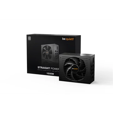 BE QUIET! Tápegység Straight Power 12 1500W, 13.5cm, 80+ Titanium Moduláris, Aktív PFC