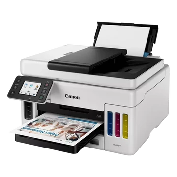 CANON Tintasugaras MFP 3in1 MAXIFY MEGATANK GX6040, A4, FF 24 k/p, SZ 15,5 k/p, 600x1200dpi, duplex, USB/LAN/WiFi, ADF