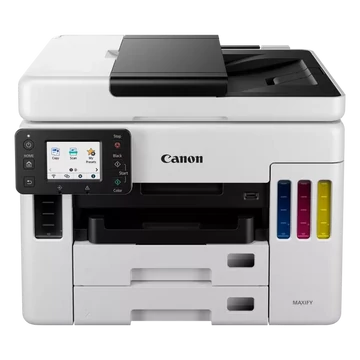 CANON Tintasugaras MFP 4in1 MAXIFY MEGTANK GX7040, A4, FF 24 k/p, SZ 15,5 k/p, 600x1200dpi, duplex, USB/LAN/WiFi, DADF