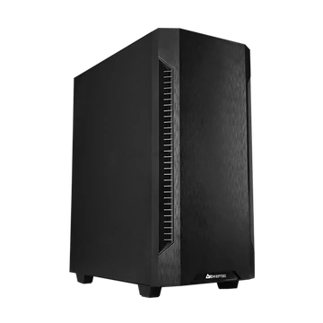 CHIEFTEC Ház ELOX AS-01B-OP ATX, 1db Ventillátorral, Tápegység nélkül, Fekete