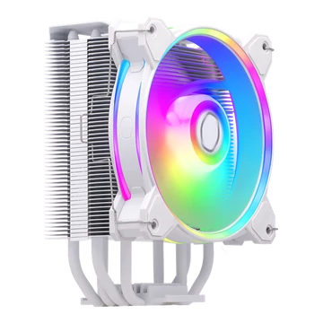 COOLER MASTER CPU hűtő HYPER 212 HALO WHITE ARGB, LGA1700 támogatással, fehér