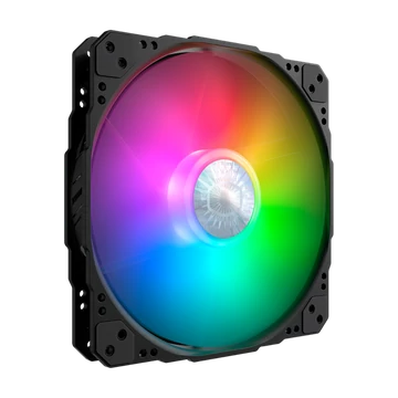 COOLER MASTER Rendszerhűtő Ventilátor SICKLEFLOW 200 ARGB Gen2, 20cm, fekete