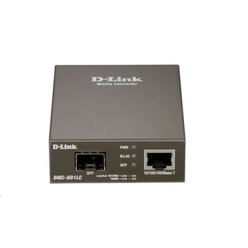 D-LINK Optikai Media Konverter 1000(réz)-SFP Standalone, DMC-G01LC/E