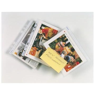 ESSELTE Genotherm, lefűzhető, A5, 65 mikron, narancsos felület