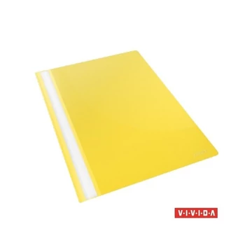 ESSELTE Gyorsfűző, PP, A4,"Standard", sárga