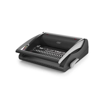 GBC Spirálozógép, műanyag spirálkötéshez, manuális, 330 lap,"CombBind 200"