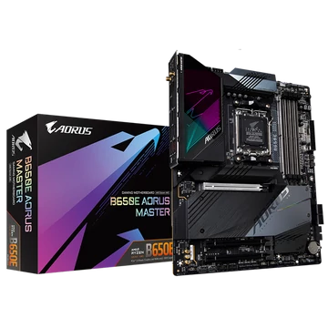 GIGABYTE Alaplap AM5 B650E AORUS MASTER AMD B650, ATX