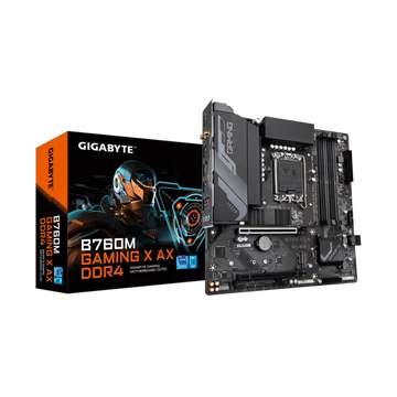 GIGABYTE Alaplap S1700 B760M GAMING X AX DDR4 INTEL B760, mATX