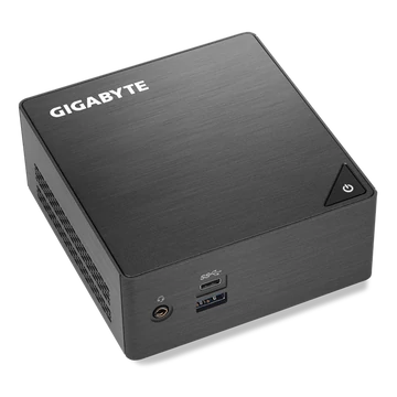 GIGABYTE PC BRIX, Intel Celeron J4105 2.5 GHz, HDMI, MiniDisplayport, LAN, WIFI, Bluetooth, 2.5" HDD hely, USB 3.0