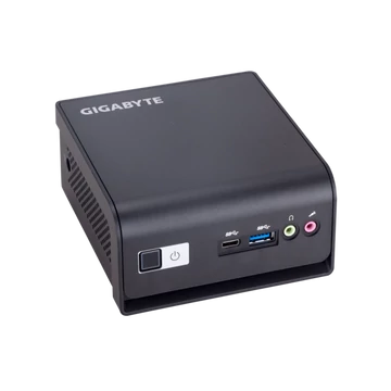 GIGABYTE PC BRIX, Intel Pentium N6005 3.3 GHz, HDMI, MiniDisplayport, LAN, WIFI, Bluetooth, 2.5" HDD hely, 4xUSB 3.1