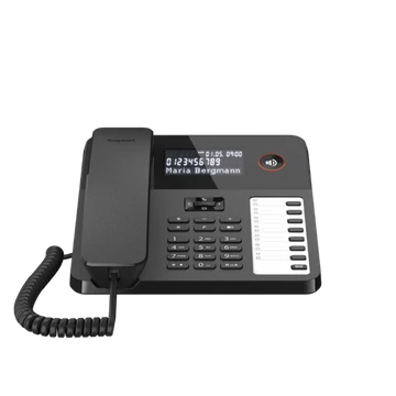GIGASET Telefon DESK 600 telefon, fekete