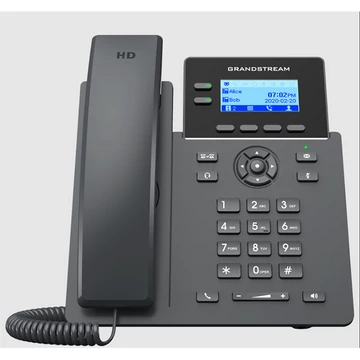 GRANDSTREAM IP Telefon 2 vonalas Carrier-Grade, HD LCD kijelző POE, WIFI