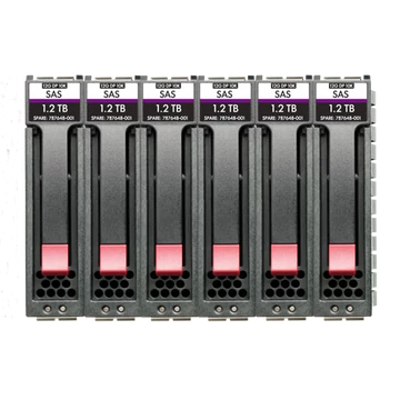 HPE MSA 5.4TB SAS 15K SFF M2 6pk HDD Bundle