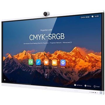 Huawei eKit IdeaHub S2 Interaktív kijelző, IHS2-86SA, 86", 4K+CAM, HDMI, USB Type-A/C, Wi-Fi 6, RJ45.