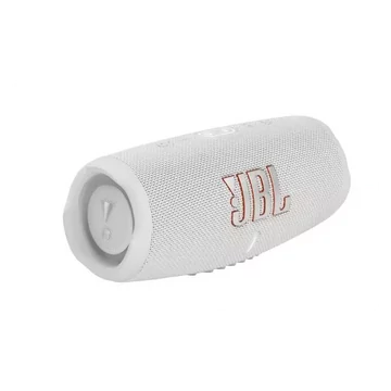 JBL Charge 5 (Hordozható, vízálló hangszóró Powerbankkal), Fehér