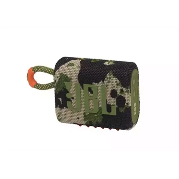 JBL GO 3 JBLGO3SQUAD, Portable Waterproof Speaker - bluetooth hangszóró, vízhatlan, terepminta