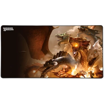 KONIX - DUNGEONS & DRAGONS "Tiamat" Gaming Egérpad 900x460mm, Mintás