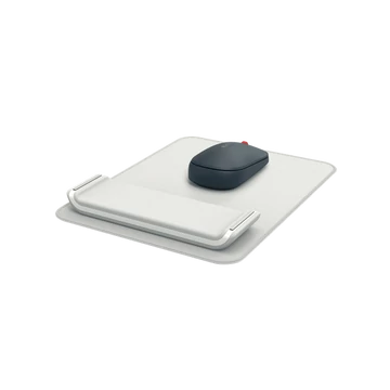 LEITZ Egéralátét, csuklótámasszal,  "Ergo", világosszürke