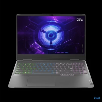 LENOVO LOQ Gaming 15IRH8, 15.6" FHD, Intel Core i5-12450H, 16GB, 512GB SSD, nV RTX 2050 4GB, NoOS, Storm Grey