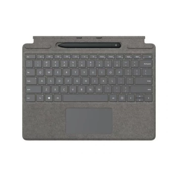 MICROSOFT Surface Billentyűzet Pro 8/9/10 Signature + Slim Pen 2 Bundle Platinum HU Gravírozott