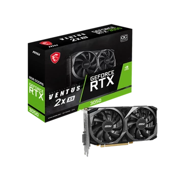 MSI Videokártya PCI-Ex16x nVIDIA RTX 3050 VENTUS 2X XS 8GB DDR6 OC