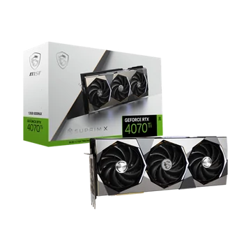 MSI Videokártya PCI-Ex16x nVIDIA RTX 4070 TI SUPRIM X 12GB DDR6X
