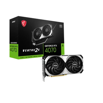 MSI Videokártya PCI-Ex16x nVIDIA RTX 4070 VENTUS 2X 12GB DDR6X OC