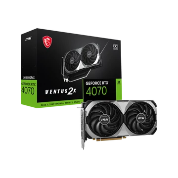 MSI Videokártya PCI-Ex16x nVIDIA RTX 4070 VENTUS 2X E 12GB DDR6X OC
