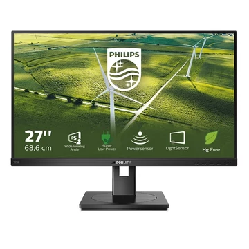 PHILIPS IPS monitor 27" 272B1G, 1920x1080, 16:9, 250cd/m2, 4ms, HDMI/DisplayPort/4xUSB//DVI/VGA, Pivot, hangszóró