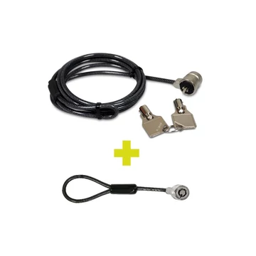 PORT DESIGNS TWIN HEAD KEYED SECURITY CABLE PORT DESIGNS TWIN HEAD KEYED SECURITY CABLE