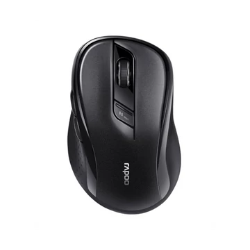 RAPOO 184535, MULTIMODE "M500" BLUETOOTH + 2,4GHZ OPTIKAI EGÉR, FEKETE