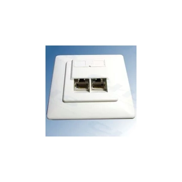 ROLINE fali aljzat STP CAT6 2xRJ45 süllyesztett