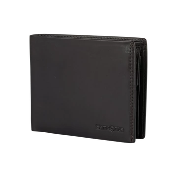 SAMSONITE BŐR Pénztárca 123999-1320, 015 - B 4CC+2C+C (Ebony Brown) -ATTACK 2 SLG