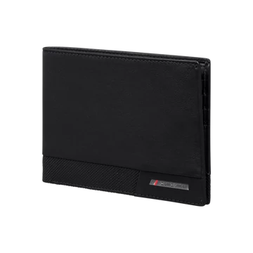 SAMSONITE BŐR Pénztárca 144534-1041, 005 - B 8CC+2C (BLACK) -PRO-DLX 6 SLG