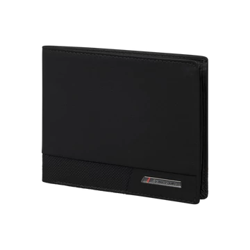 SAMSONITE BŐR Pénztárca 144538-1041, 015 - B 4CC+2C+C (BLACK) -PRO-DLX 6 SLG