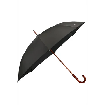 SAMSONITE Esernyő 108980-1041, Umbrella S 97.5cm/120cm (BLACK) -WOOD CLASSIC S