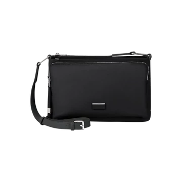 SAMSONITE NŐI Táska 144364-1041, H. Shoulder Bag M 3 Comp. (Black) -BE-HER
