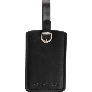 SAMSONITE Utazási Kiegészítő 121307-1041, RECTANGLE LUGGAGE TAG X2 (BLACK) -GLOBAL TA