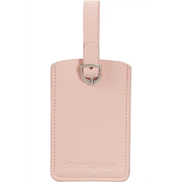 SAMSONITE Utazási Kiegészítő 121307-5266, RECTANGLE LUGGAGE TAG X2 (PALE ROSE PINK) -GLOBAL TA