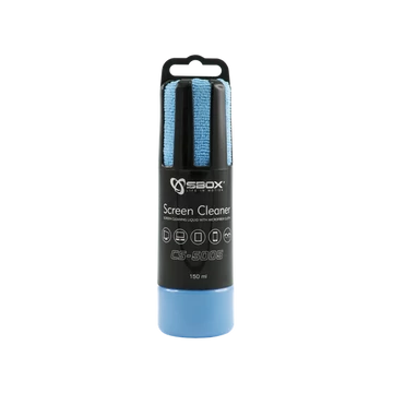 SBOX Tisztítószer szett, SCREEN CLEANER, Blue