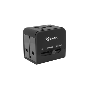 SBOX Töltő adapter, UNIVERSAL TRAVEL ADAPTER